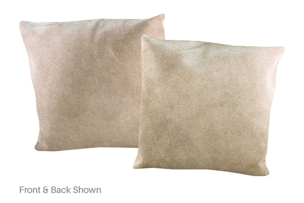 Grey Cowhide Pillow #A53050