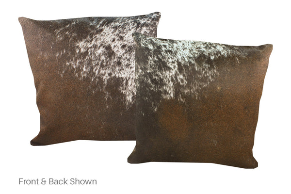 Chocolate Cowhide Pillow #A53152