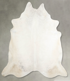 Ivory with Beige Cowhide Rug #A53221