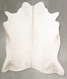 Ivory with Beige Cowhide Rug #A53321