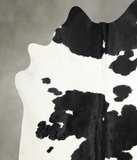 Black and White Cowhide Rug #A53340