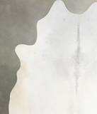 Light Grey Cowhide Rug #A53346