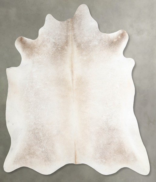 Grey with Beige Cowhide Rug #A53443