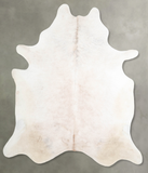 Ivory with Beige Cowhide Rug #A53481