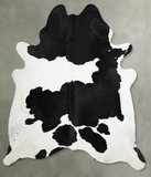Black and White Cowhide Rug #A53661