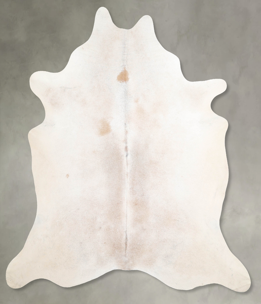 Grey with Beige Cowhide Rug #A53900