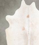 Grey with Beige Cowhide Rug #A53900