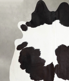 Black and White Cowhide Rug #A53959