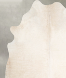 Ivory with Beige Cowhide Rug #A54122