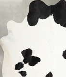 Black and White Cowhide Rug #A54167