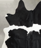 Black and White Cowhide Rug #A54227