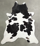 Black and White Cowhide Rug #A54228