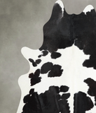 Black and White Cowhide Rug #A54228