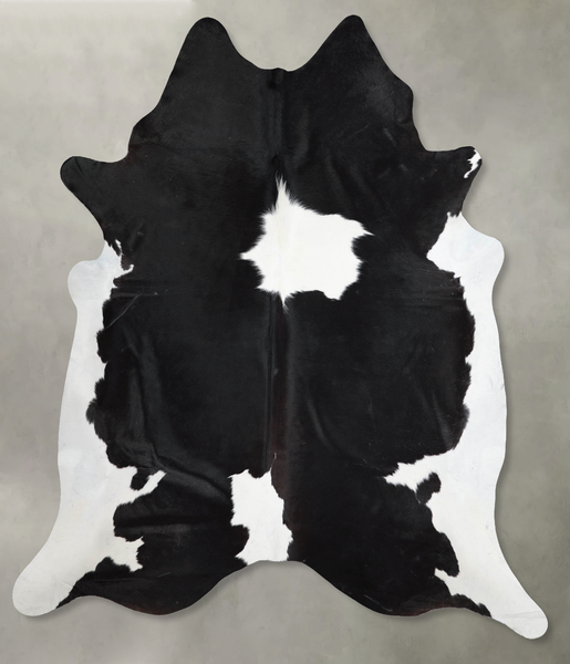 Black and White Cowhide Rug #A54232