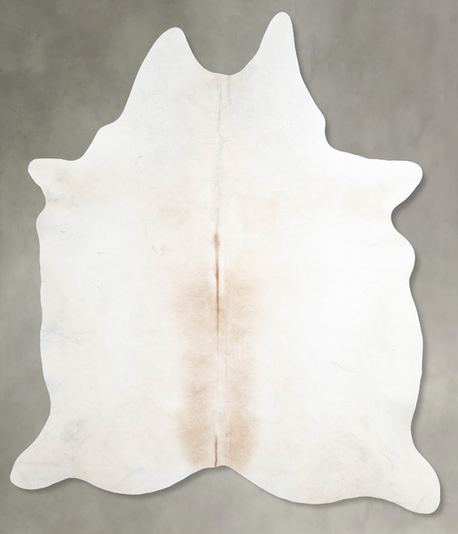 Grey with Beige Cowhide Rug #A54272