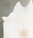 Grey with Beige Cowhide Rug #A54272