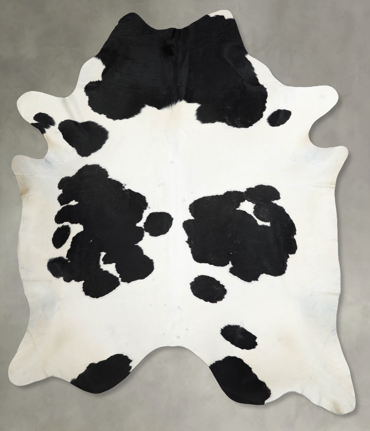 Black and White Cowhide Rug #A54332