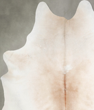 Grey with Beige Cowhide Rug #A54338