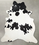 Black and White Cowhide Rug #A54376