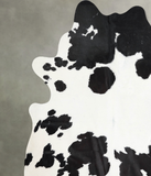 Black and White Cowhide Rug #A54376
