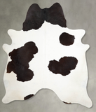 Black and White Cowhide Rug #A54409