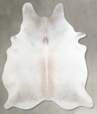 Grey with Beige Cowhide Rug #A54608