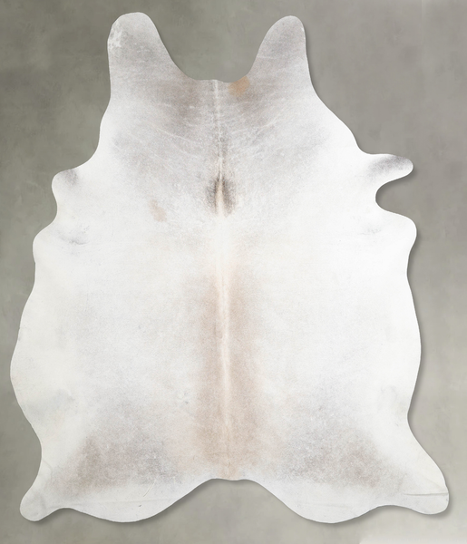 Grey with Beige Cowhide Rug #A54608