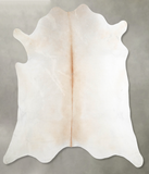 Ivory with Beige Cowhide Rug #A54633