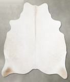 Solid White Cowhide Rug #A54863
