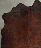 Dark Brindle Cowhide Rug #A55072