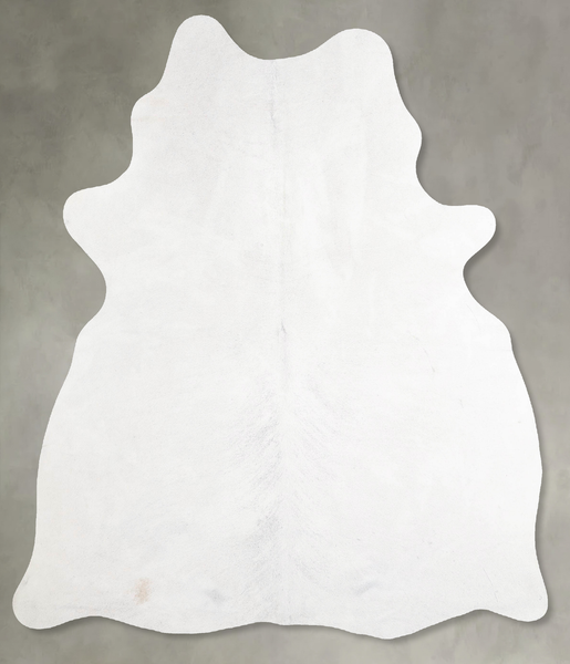 Solid White Cowhide Rug #A55237