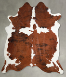 Tricolor Cowhide Rug #A55291