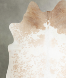 Beige and White Cowhide Rug #A55439