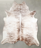 Light Brindle Cowhide Rug #A55561