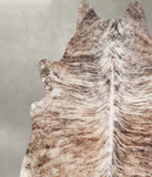 Light Brindle Cowhide Rug #A55626