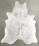 Grey Brindle Cowhide Rug #A55735