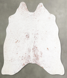 Salt and Pepper Brown Cowhide Rug #A55741