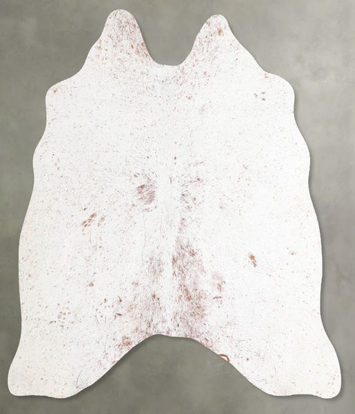Salt and Pepper Brown Cowhide Rug #A55741