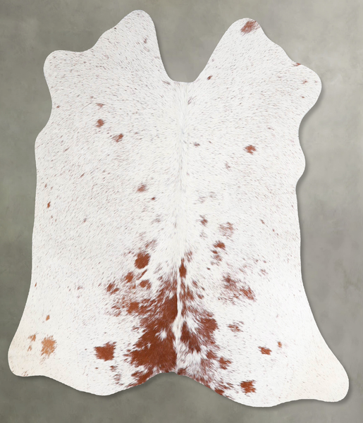 Salt and Pepper Brown Cowhide Rug #A55755