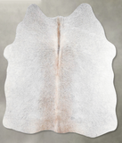 Grey with Beige Cowhide Rug #A55865