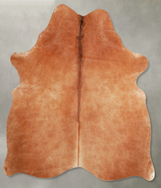 Solid Brown Cowhide Rug #A55867