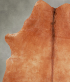 Solid Brown Cowhide Rug #A55867