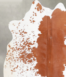Salt and Pepper Brown Cowhide Rug #A55882