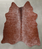 Salt and Pepper Brown Cowhide Rug #A55977