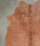 Solid Brown Cowhide Rug #A55990