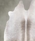 Grey with Beige Cowhide Rug #A55998