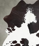Chocolate and White Cowhide Rug #A56085