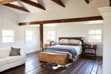 Chocolate and White Cowhide Rug #A56085
