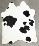 Black and White Cowhide Rug #A56170