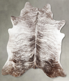 Grey Brindle Cowhide Rug #A56208